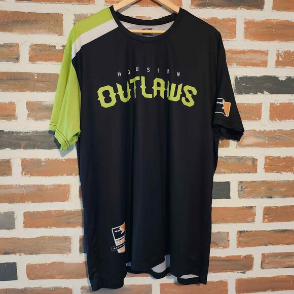 NWOT Overwatch League AUTHENTIC HOME JERSEY HOUSTON OUTLAWS SIZE 3XL - Picture 1 of 3
